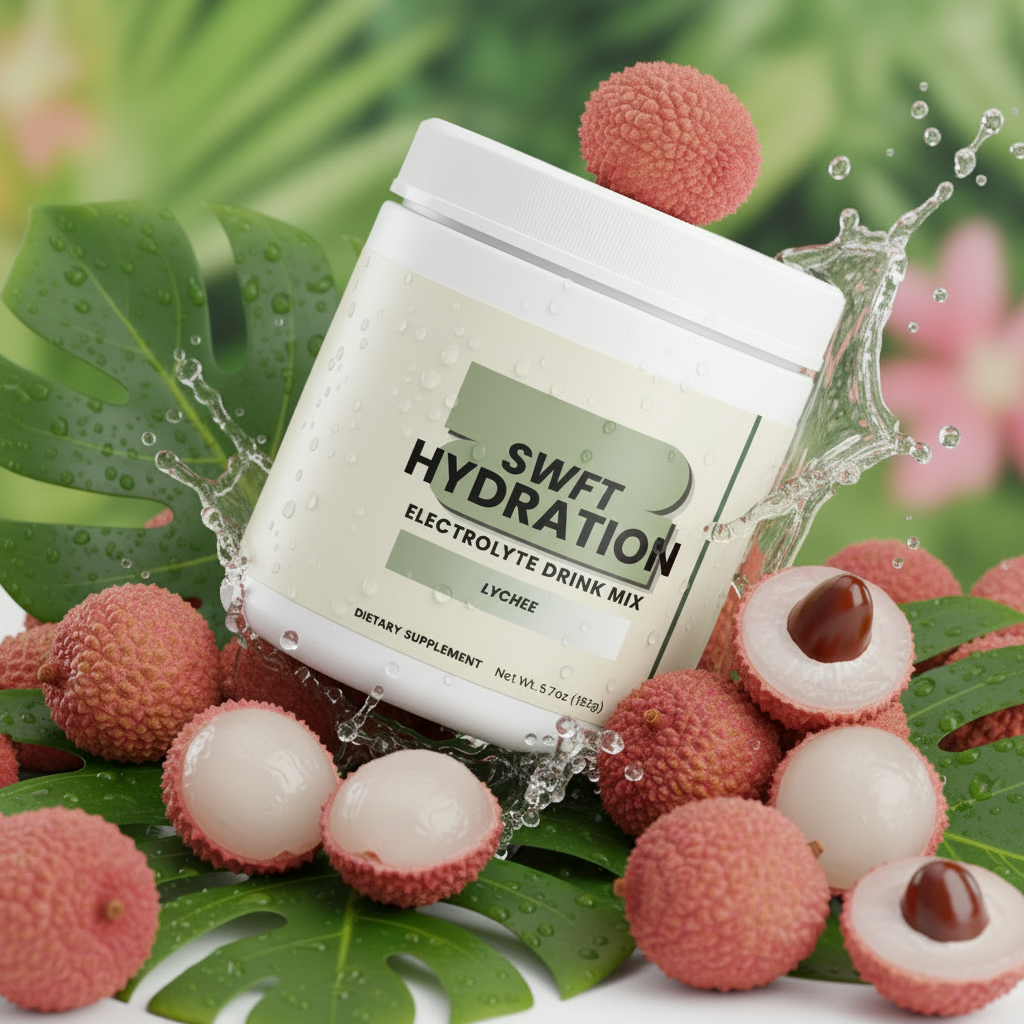 SWFT Hydration Lychee Lifestyle Shot v2
